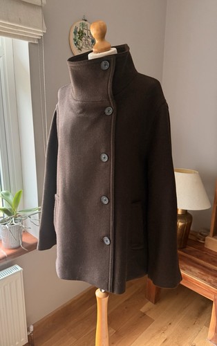 Zara brown cropped - cropped, wool