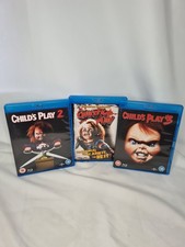 Childs Play 1 2 3 Blu Ray DVD Bundle Horror Movie Film