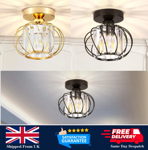 Crystal ceiling light - ceiling, e27