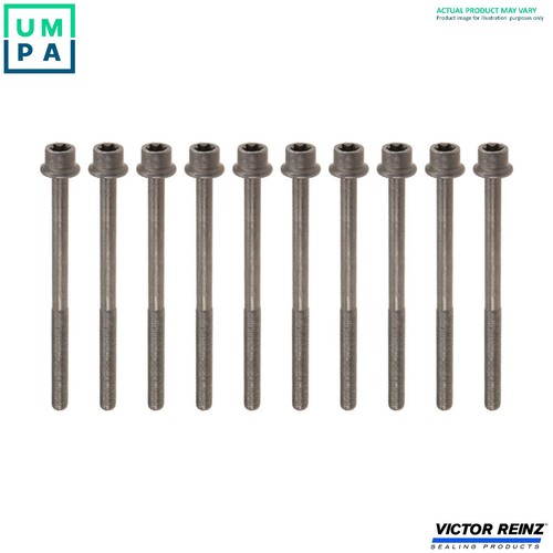 Cylinder head bolt set - bolt,