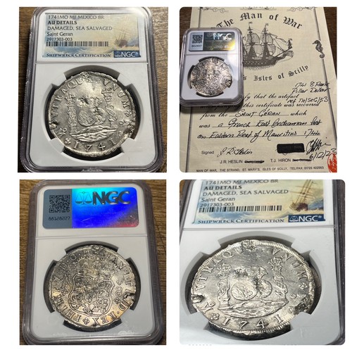 1741 mexico city reales - mexico, 8