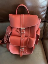 Grafea Red Hot Leather Bag. Excellent Condition,never Used
