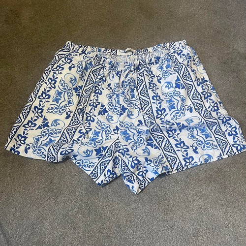 Women blue white floral - women's, &