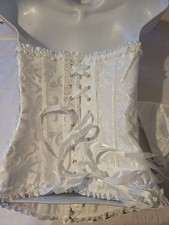 Women's Boned Lace-Up Overbust
