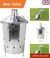 60L Galvanized Metal