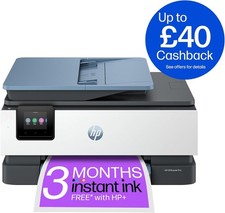 HP OfficeJet Pro 8125e All-in-One Printer | Colour | Printer for Home | Print, S