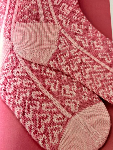 Shetland design pretty woollen - design,