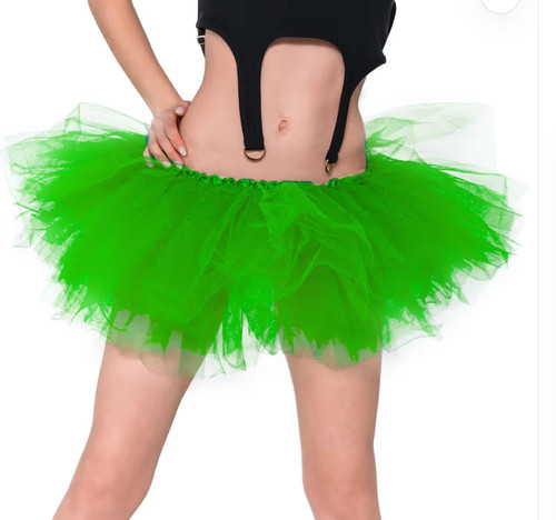 Green tutu skirt tulle adult - tulle,
