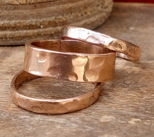Solid pure copper minimalist - copper,