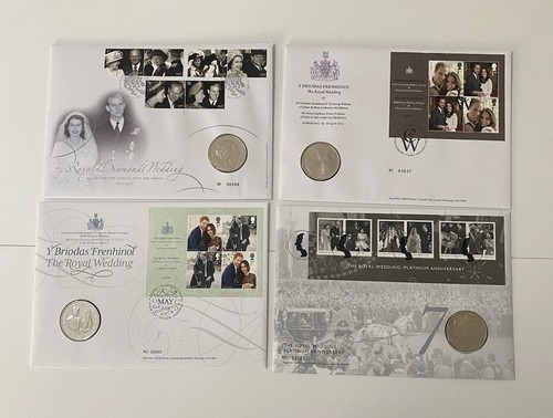 Royal wedding coin and stamp - 4,