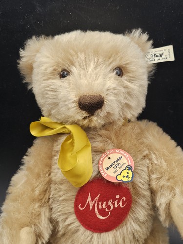 Steiff music replica teddy - music,