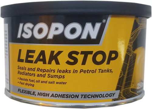 Isopon leak stop - stop, petrol