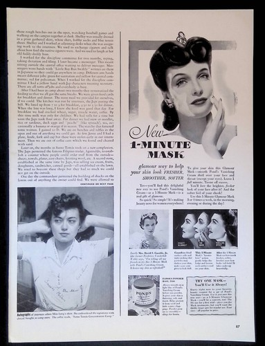 Vintage print 1942 ponds - print, ad