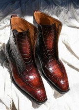 Men's Shoes Handmade Alligator