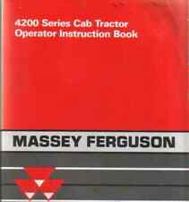 Massey Ferguson Tractor 4215 4220 4225 4235 4245 4255 4260 4270 Operators Manual