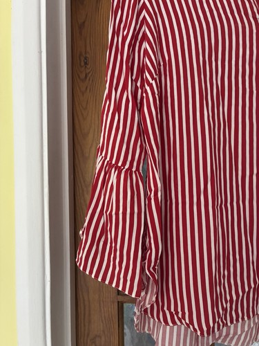 Ladies size red striped - ladies,