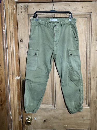 Zara army green - zara, jogger