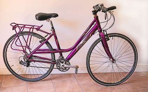 Raleigh ladies bike with - ,