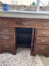 Victorian Mahogany We iting Table Hall Desk