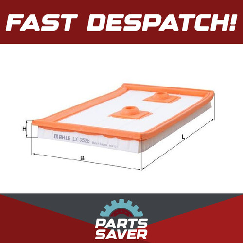 Air filter lx3525 mahle - filter,