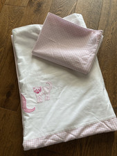 Laura Ashley Pink / White 100%