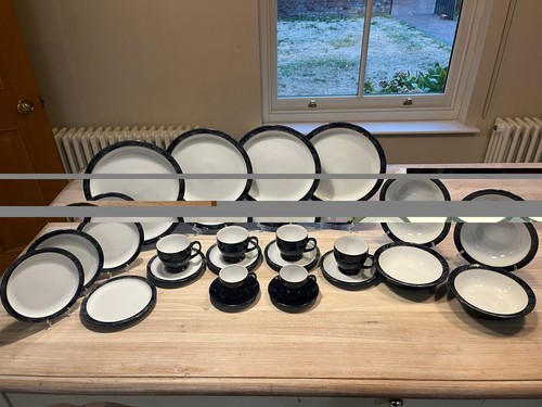Denby baroque dinner plates - baroque,