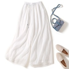Lady Wide Leg Ankle Pants