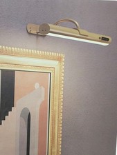 Hapfish Wireless Picture Light Rechargeable Wall Light Remote Motion Sensor Gold