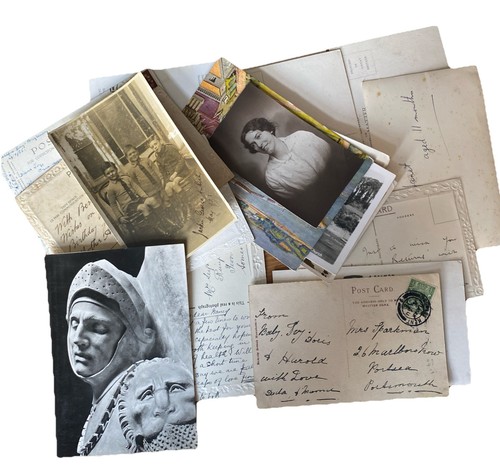 Ephemera craft photo postcard - craft,