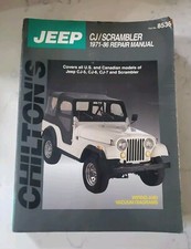 Chilton's Jeep CJ/Scrambler