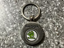 Genuine Skoda Car Key Ring Key Fob 