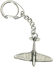 Spitfire Pewter Keyring Gift