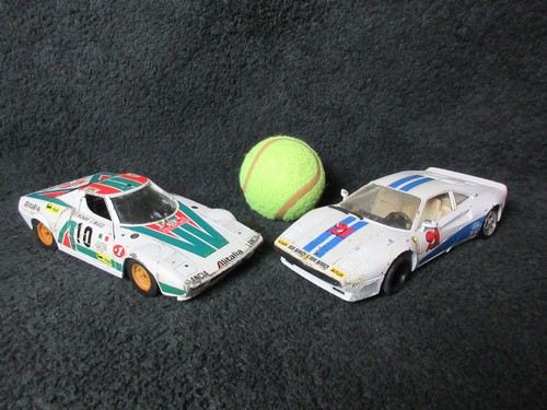 Burago white lancia stratos - lancia, &
