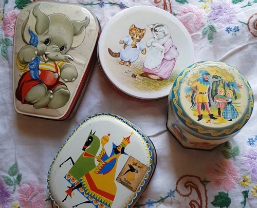 Vintage tins huntley - -huntley, and