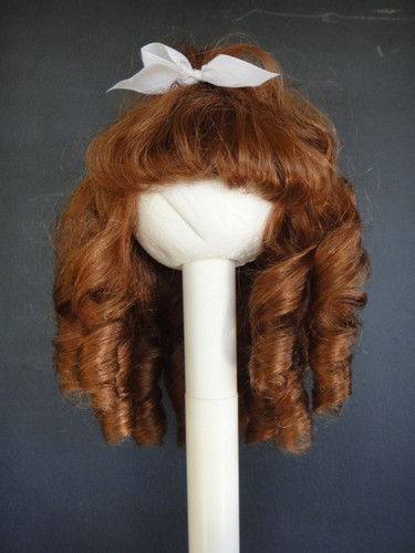 Antique doll wig - t9, (32