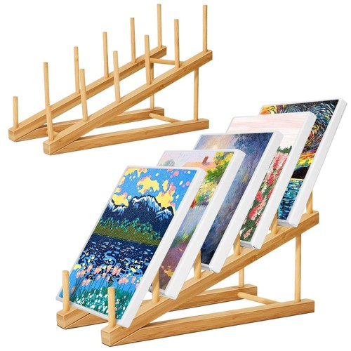 5layer bamboo dish rack - bamboo,