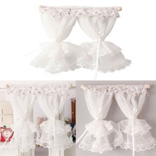 1:12 Dollhouses DIY Window Curtain Realistic Mini Decoration for Toy Collectors