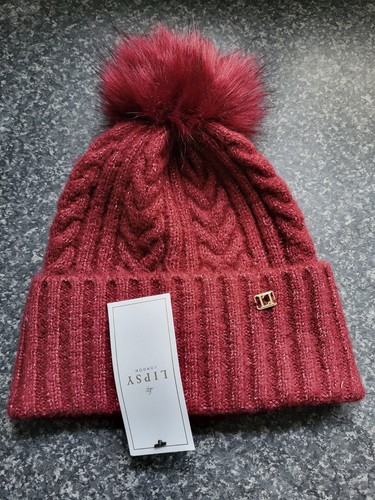 Lipsy london bobble hat with - lipsy,