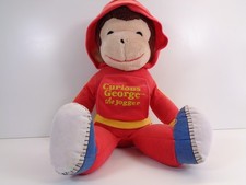 Rare Knickerbocker Curious George the Monkey Plush Soft Toy