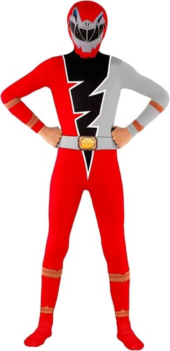 Kids red dino fury morphsuit - dino,