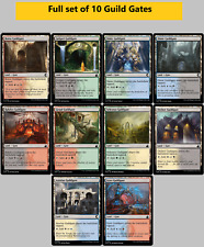 Complete Set of Guildgate Lands - All 10 Gate Dual Land NM - Sets - MTG