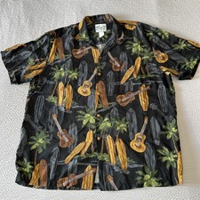 Vintage Hawaiian Shirt Ukulele