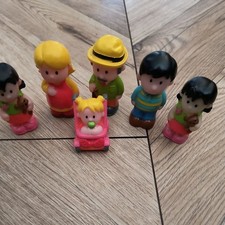 ASSORTED ELC HAPPYLAND little people play set vtg retro toys figures bundle vgc