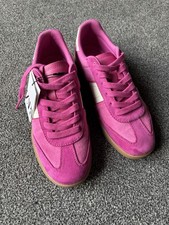 BNWT Zara Hot Pink and White Trainers, Size 4 (37)