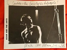Rare signed print Adam and the