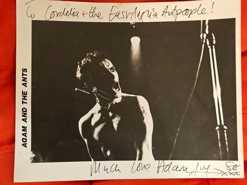 Rare signed print adam and - rare,