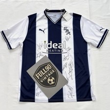 West Bromwich Albion 2022/23 Home Shirt | Puma XXL | Squad Signed | O’Shea #4