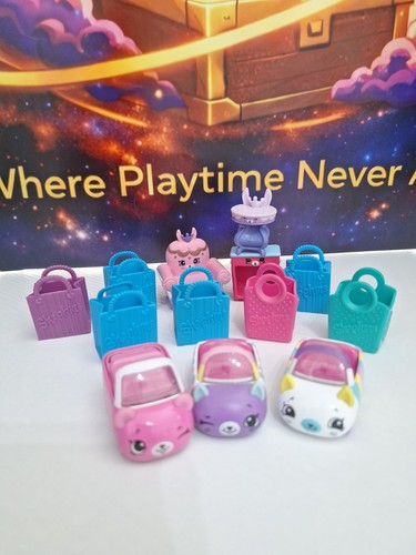 Shopkins bags and mini - and, cars