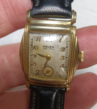 Vtg Gruen Veri Thin mens