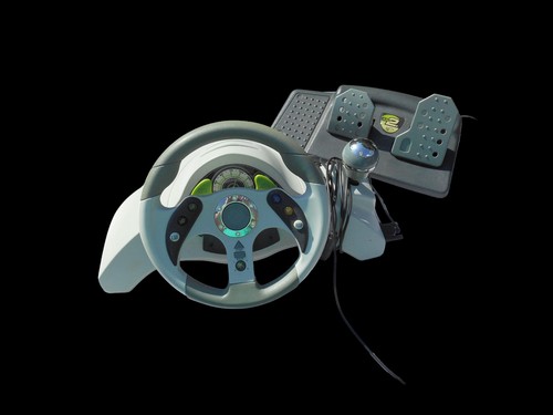 Xbox360 madcatz wheel - xbox360,